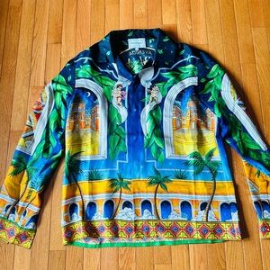 Casablanca Colorful Print Shirt size M